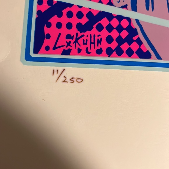 DEVO - Hardcore Devo 2014 Tour Poster - Signed and Numbered - 20" x 26" - Picture 6 of 12